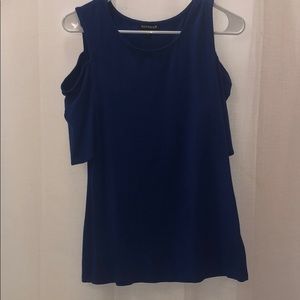 Express cold shoulder top